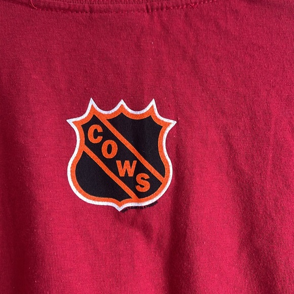 Vintage Cows Corner T-Shirt / Coaches Corner / Ron Maclean Don Cherry / Y2K / M - Picture 7 of 7